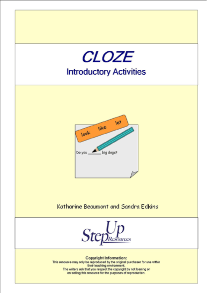 Cloze Introductory Activities