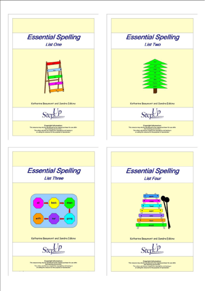Essential Spelling Sets 1-4