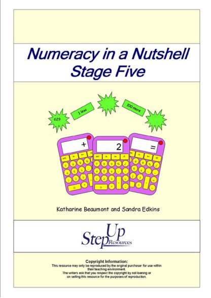 Numeracy in a Nutshell Stage 5 Programme Set (ebook & additional resources)